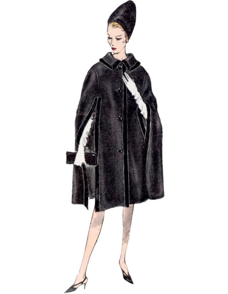 Cape pattern - Vogue 1838
