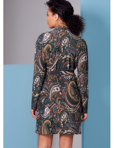 Dressing gown pattern - Vogue 1852