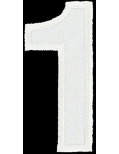 Iron-on patch number 1