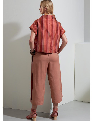 Top and pants pattern - Vogue 1868