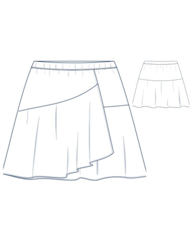 Skirt Pattern - Petite Bliss - Lise Tailor