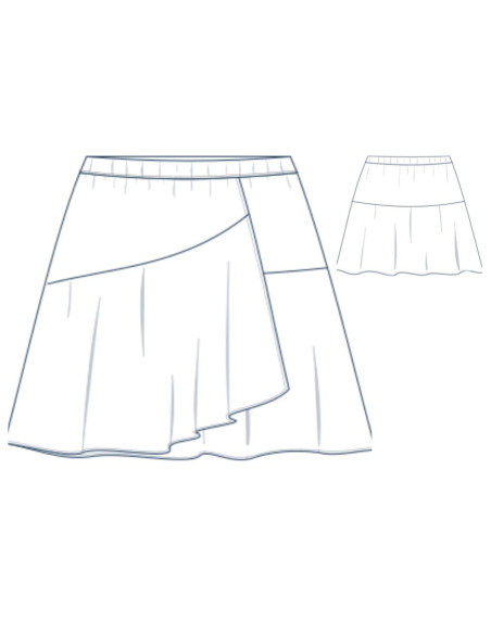 Skirt Pattern - Petite Bliss - Lise Tailor