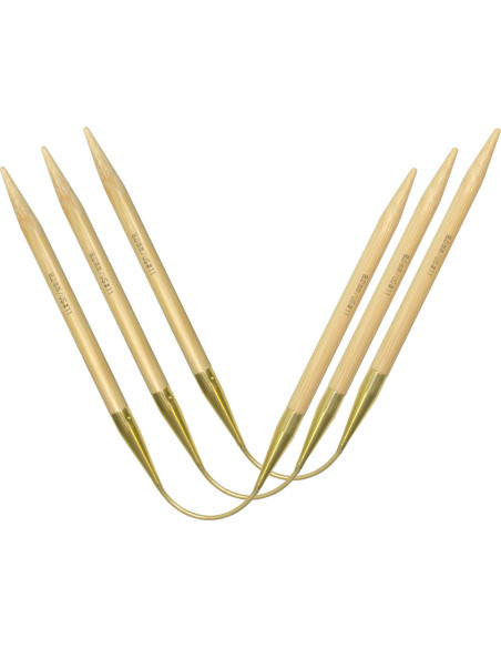 addiCraSyTrio Bamboo Long needle set
