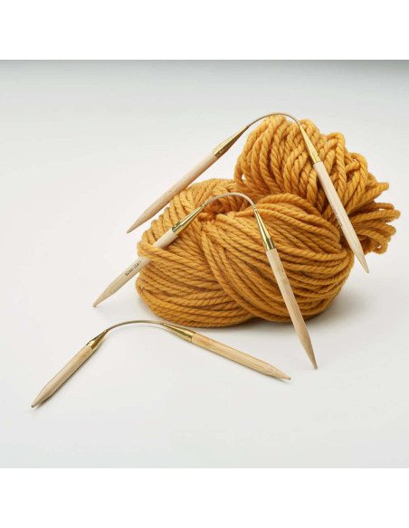 addiCraSyTrio Bamboo Long needle set