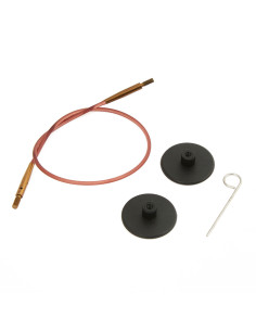 Brown cable for KnitPro Ginger needles