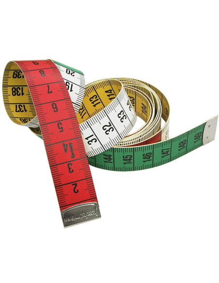 Multicolored sewing tape measure 150 cm