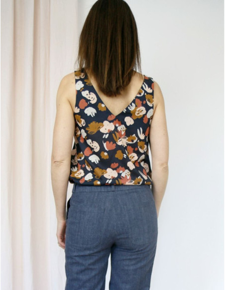 Talisman Tank Top or Simple Dress Pattern - Atelier Scämmit