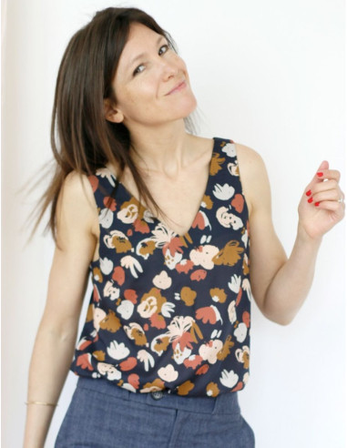 Talisman Tank Top or Simple Dress Pattern - Atelier Scämmit
