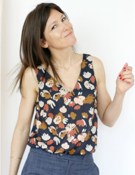 Talisman Tank Top or Simple Dress Pattern - Atelier Scämmit