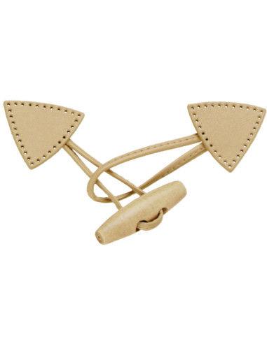 Brandenburg duffle coat - Beige