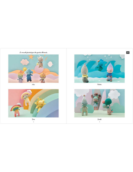Ricorumi Element Heads Booklet
