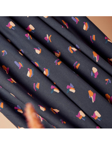 Beryl Night Viscose Fabric - Atelier Brunette