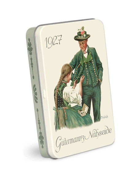 Box of 8 Nostalgie 1927 polyester sewing threads Gütermann