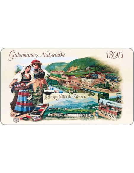 Box of 48 Nostalgie 1895 Gütermann polyester sewing threads