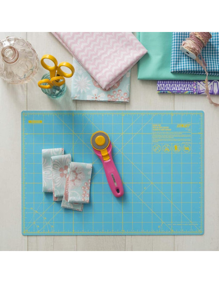 Ergonomic Pink Olfa 45mm Rotary Cutter
