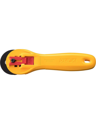 Ergonomic Yellow Olfa 45mm Rotary Cutter