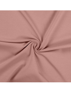 Cotton jersey fabric - Old pink