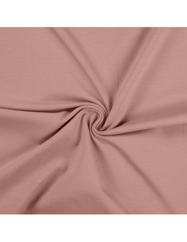 Cotton jersey fabric - Old pink