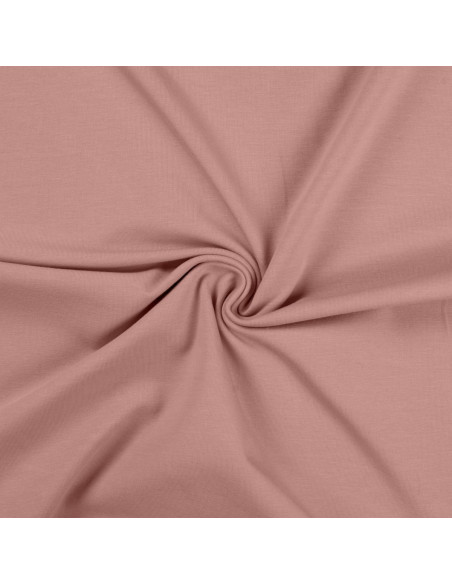Cotton jersey fabric - Old pink