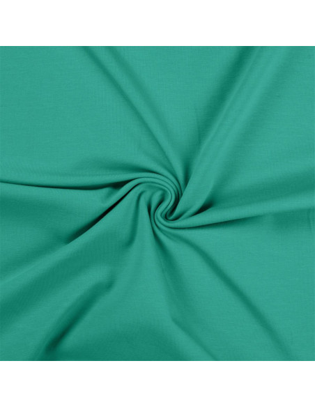Cotton jersey fabric - Tiffany Blue