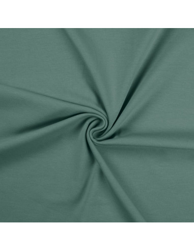 Cotton jersey fabric - Verdigris