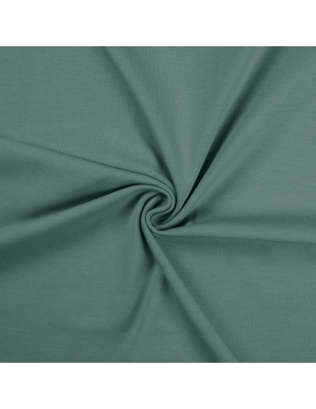 Cotton jersey fabric - Verdigris