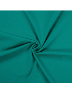 Cotton jersey fabric - Emerald