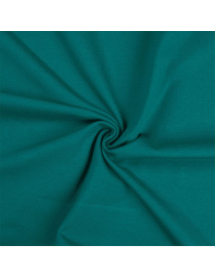 Light petrol blue cotton jersey fabric