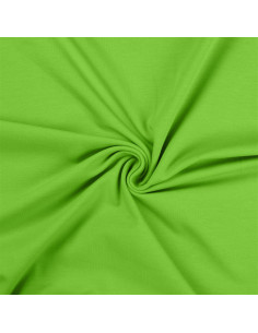 Cotton jersey fabric - Lime green