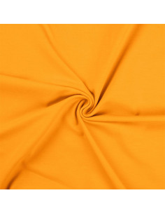 Cotton jersey fabric - Yellow