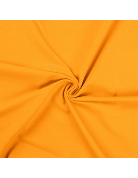 Cotton jersey fabric - Yellow