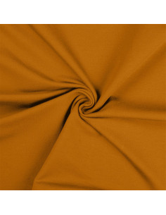 Cotton jersey fabric - Ochre