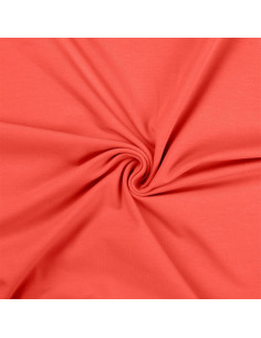 Cotton jersey fabric - Peach