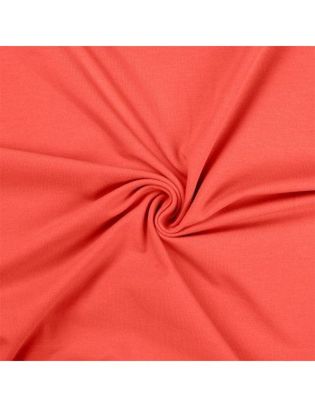 Cotton jersey fabric - Peach