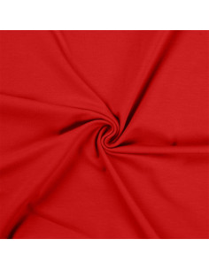 Cotton jersey fabric - Red
