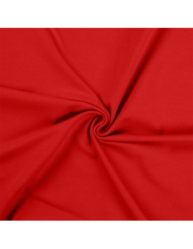 Cotton jersey fabric - Red