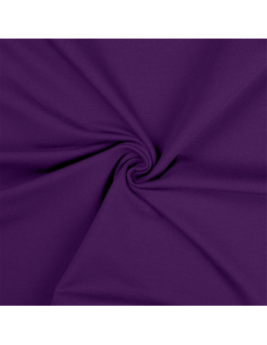 Cotton jersey fabric - Purple