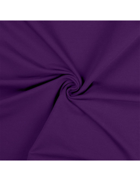 Cotton jersey fabric - Purple