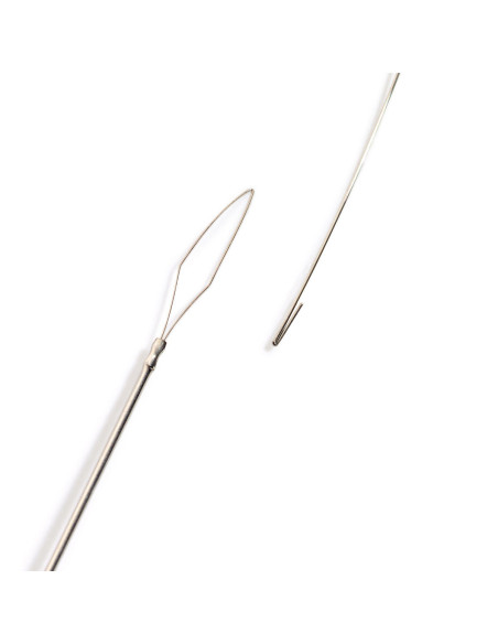 Needle threader for serger
