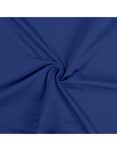 Cotton jersey fabric - Royal blue