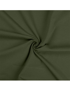 Cotton jersey fabric - Military green