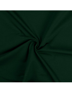 Cotton jersey fabric - Bottle green
