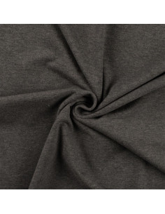 Cotton jersey fabric - Heather gray