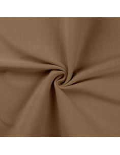 Ribbed jersey fabric - Taupe