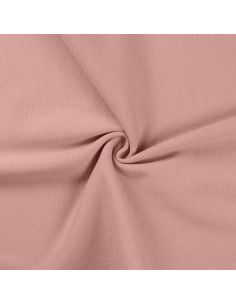Ribbed jersey fabric - Old pink