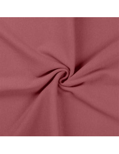 Ribbed jersey fabric - Rosewood