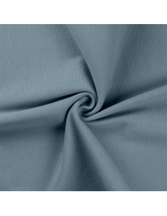 Ribbed jersey fabric - Blue gray