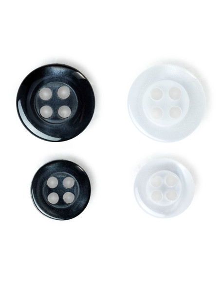Imitation mother-of-pearl buttons for shirts