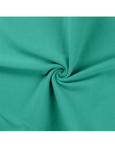 Ribbed jersey fabric - Tiffany Blue