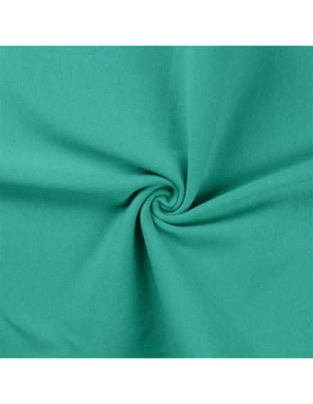 Ribbed jersey fabric - Tiffany Blue
